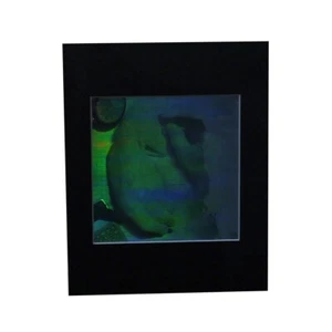 Holograma artístico de dibujo 3D imagen enmarañada, coleccionable tipo grabado - Imagen 1 de 7