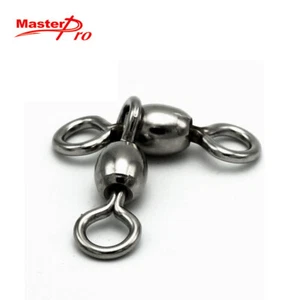 30 Pcs 3 Way Crane Swivels Fishing Tackle Hooks , Special offer - Picture 1 of 6