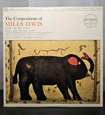 1962 The Compositions Of Miles Davis (Riverside 93504) Vinyl Record LP - Image 1 of 4