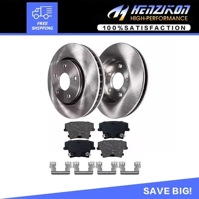 Para Chrysler 300 Dodge Challenger Charger Magnum Disco Trasero Rotores Pastillas de Freno EE. UU. Foto 1 de 4