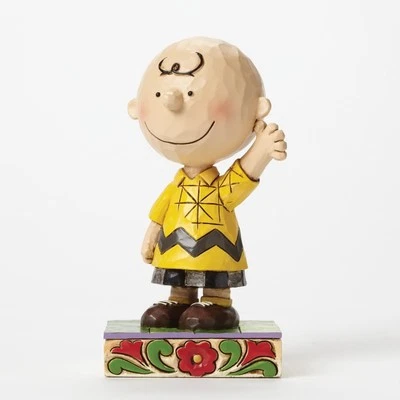 GOOD MAN CHARLIE BROWN Figur Jim Shore THE PEANUTS Enesco 4044676 Comic Art - Bild 1 von 3