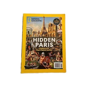 National Geographic Magazine Atlas Hidden Paris City's Secret Stories - Picture 1 of 2