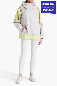 RRP€109 ADIDAS By STELLA MCCARTNEY Track Jacket Size S Grey Drawstring Oversized - Picture 1 of 6