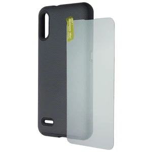 AXS ProTech Rugged Case + ARMORGlass Protection Pack für LG K22 - Schwarz - Bild 1 von 4