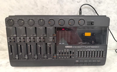 Yamaha MT100II 4-Track Cassette Recorder Mixer – Multitrack Portastudio - TESTED - Image 1 of 4