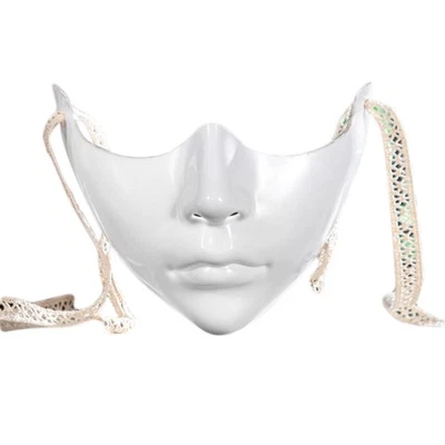 Halloween Eyemask Eye Cover Mouth Cover Masquerade Costume Accsessory - Image 1 of 4