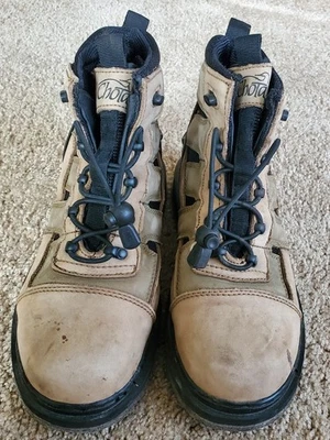 Chota Boots WW 355 Size 9 Outdoor Gear Leather Upper Felt Sole - Image 1 of 4