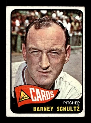 1965 O Pee Chee OPC #28 Barney Schultz Cardinals VG *T6 - Image 1 of 2