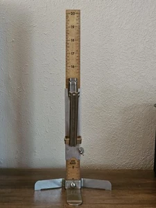 Vintage Pin It Skirt Marker Ruler - Adjustable Mount 20" Seamstress Hem USA ORCO - Picture 1 of 18