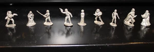 Monopoly Star Wars 1997 Classic Trilogy Edition Set, 9 Pezzi di Peltro Figurine - Foto 1 di 5