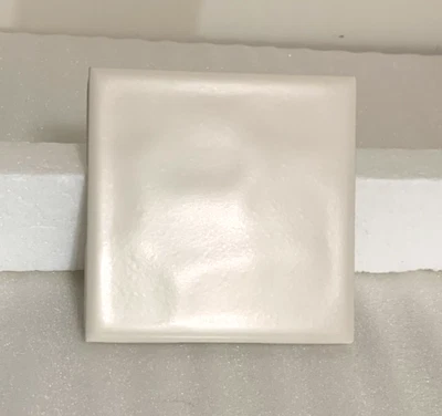 New Vintage Florida Ceramic French Provinci Potters Touch  4 3/8" x 4 3/8" Matte - Image 1 of 4