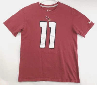 Nike Arizona Cardinals Larry Fitzgerald 11 Camisa Para Hombres Grande Roja Manga Corta Foto 1 de 4