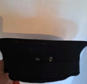 Vintage 1955 Canadian Navy Hat navy blue wool Service Cap & Pant LTD Size 6 3/4 - Bild 1 von 8