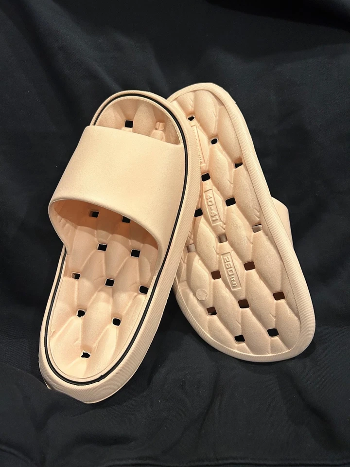 Chanclas antideslizantes suaves unisex transpirables suaves ducha piscina Foto 1 de 3