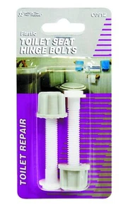 Aqua Plumb 0911 Toilet Seat Hinge Bolts, Bulk Pair - Picture 1 of 1