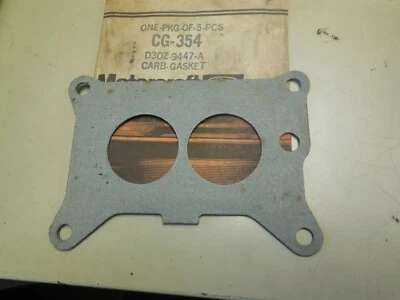 Junta de carburador NOS 1973 1974 Ford Mustang 351W 2bbl D3OZ-9447-A - Imagem 1 de 2