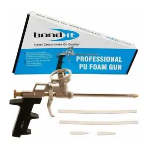 BOND IT PROFESSIONAL PU EXPANDING FOAM GUN APPLICATOR CHROME BOND IT AG1 - Picture 1 of 2