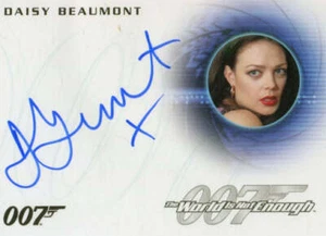 Tarjeta de autógrafo James Bond 007 clásicos A286 Daisy Beaumont como Nina - Imagen 1 de 1