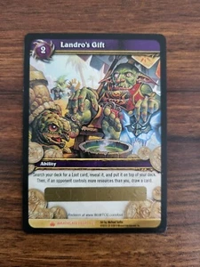 World of Warcraft Trading Card TCG Landros Gift Loot Karte Code Spectraltiger ? - Bild 1 von 2