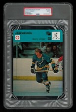 PSA 9 GARRY UNGER Sportscaster Hockey Card #52-1232 FINNISH