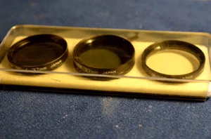 boite de 3 filtres 37mm polarisant , UV & ND-4 - Imagen 1 de 5