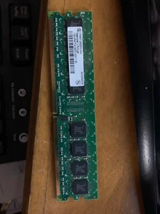 1GB DIMM PC2-3200U 400 MHz DDR2 MEMORY - Picture 1 of 1