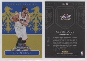 2014-15 Panini Excalibur Crusade Blue /149 Kevin Love #83