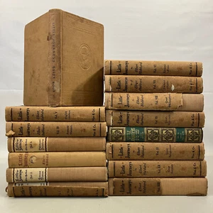 Elbert Hubbard 15 Little Journeys Books Vols 1-14 & Guide Antique Complete Set - Picture 1 of 21