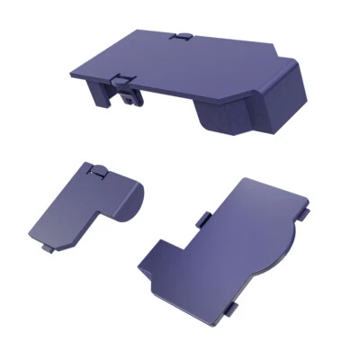 CONSUMER CABLES Indigo Replacement Purple Port Covers Door Set for NGC Nintendo Gamecube Console