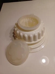 TUPPERWARE kleiner Prinz Pudding Form Dessertform Sturzform 4-teilig gebraucht - Bild 1 von 1