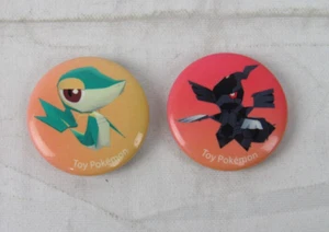 Botón de metal Smallkrom y Snivy Pokemon - Imagen 1 de 6