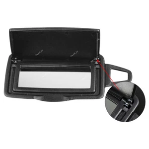 Driver Side Sun Visor Mirror Frame Left Black For Mercedes-Benz E320 E550 E500 - Imagen 1 de 5