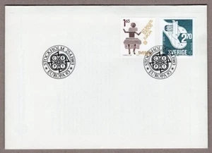 Svezia 1983 europa cept - arte fdc - Foto 1 di 1