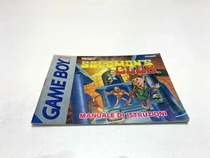 NOTICE SOLOMON'S CLUB GAME BOY NINTENDO DMG-SC-TA - Picture 1 of 2