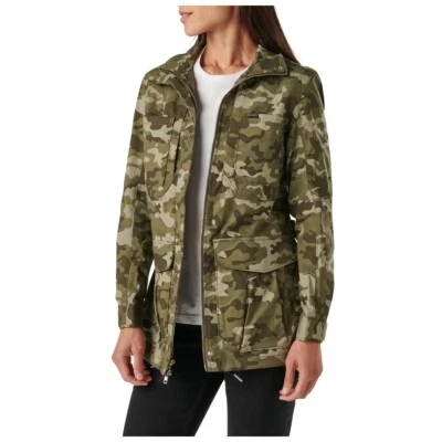 Chaqueta de camuflaje táctica 5.11 talla M RapiDraw caza táctica usada en excelente estado Foto 1 de 4
