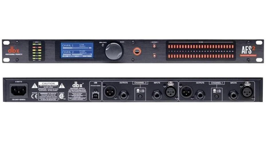 AFS2 Advanced Feedback Suppression® Processor with Full LCD Display - DBX - Image 1 of 1