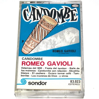 Romeo Gavioli Y Su Orquesta Tipica Candombe (Cassette Tape Uruguay 1982) TESTED - Image 1 of 4