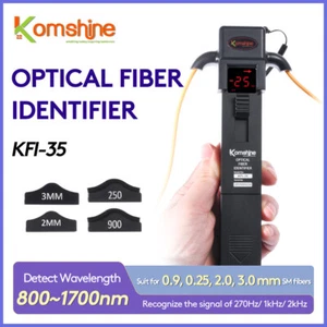 KomShine KFI-35 Fiber Identifier with 3 Adaptors Live Detector Identific - Picture 1 of 8