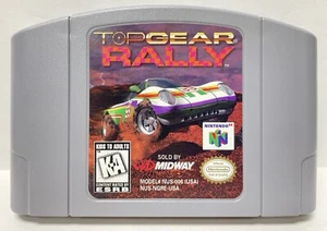 Top Gear Rally Nintendo 64 N64 Original Game | 1997 Tested & Cleaned | Authentic - Imagen 1 de 13