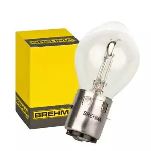 BREHMA S2 Bilux Zweiradlampe BA20d 35/35W 12V Mopel Motorrad Lampe Glühlampe - Picture 1 of 4