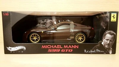 Ferrari 599 GTO Michael Mann (2010) scala 1/18 Hot Wheels Elite Limited Edition - Immagine 1 di 4