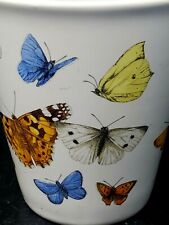 Planter Small Butterflies Design Has Hole in Bottom for Drainage