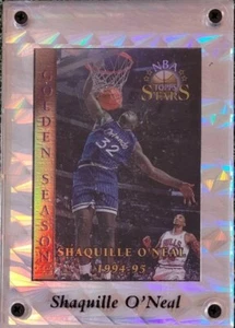 1996 Topps NBA Stars Refractor Shaquille O’Neal #132 - Picture 1 of 2