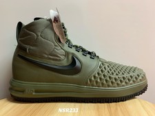 olive green nike high tops