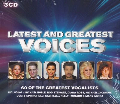 Greatest Voices 3 CD Box 60 Songs Michael Jackson Diana Ross Donovan u.v.m T1814 - Bild 1 von 3