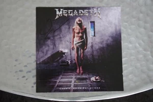 Megadeth - Countdown to Extinction CD Album signed / autograph / signiert - Bild 1 von 2