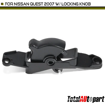 Manija de puerta interior gris oscuro para Nissan Quest 2007-2007 lado del pasajero trasero Foto 1 de 4