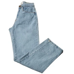 COTTON:ON Neu mit Etikett Damen Stretch gerades Bein Jeans hoher Bund hellblau Denim Gr. 4 - Bild 1 von 11