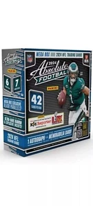 2024 Panini Absolute Football NFL Factory Sealed Mega Box- 1 Auto or Memorabilia - Picture 1 of 2