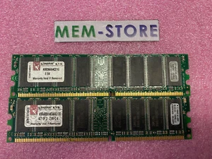 KTA-G5400/2G KVR400X64C3AK2/2G KTH-D530/1G 2x1GB DDR1 400MHz Memory for G5 MAC - Picture 1 of 2
